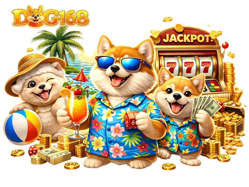 DOG168 สล็อตแจ็คพอต แตกง่าย โบนัสใหญ่ คาสิโนออนไลน์ 2026